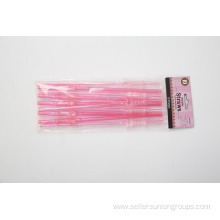 10PCS/PK PLASTIC STRAW